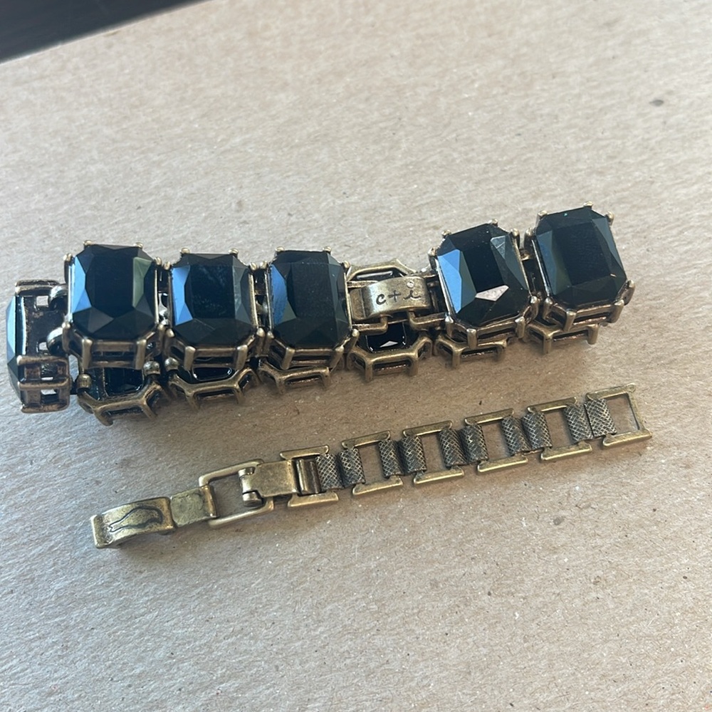 Large stone bracelet with extender - Picture 3 of 7